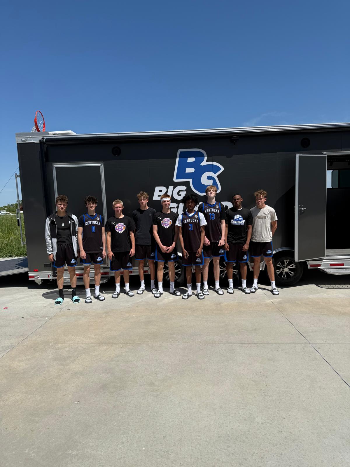 Big Guard Recovery trailer with ramp down