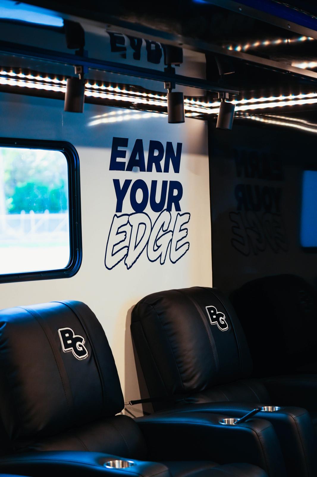 Earn Your Edge — interior recovery bay
